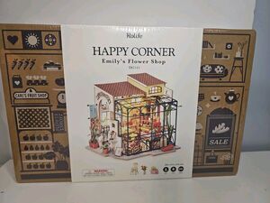 ROLIFE HAPPY CORNER Emily’s Flower Shop Miniature Model Craft Kit New Sealed